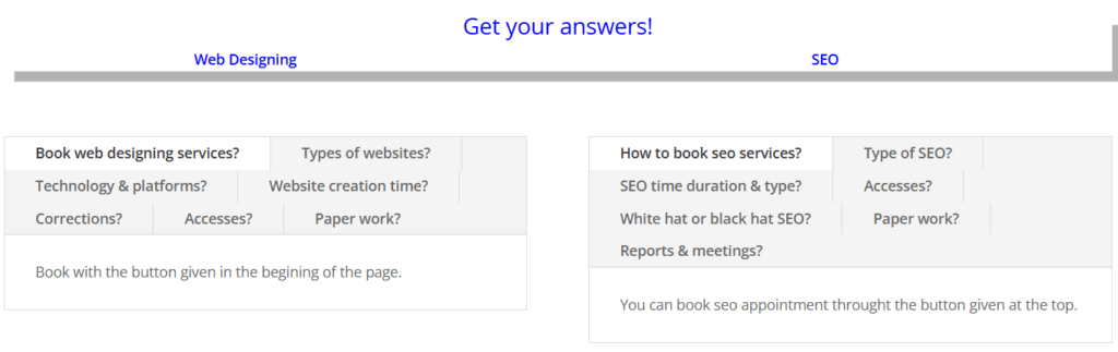 seo faq